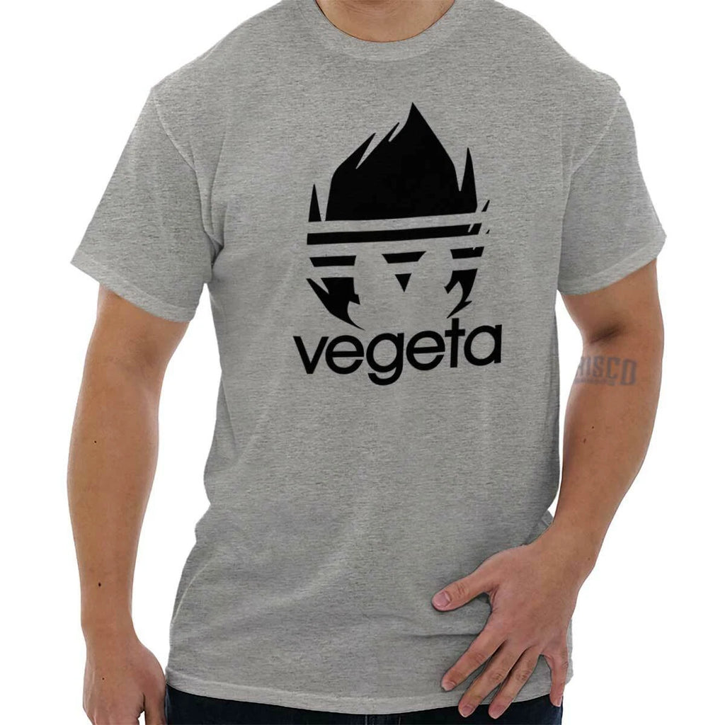 Cool Anime Manga TV Show Character Vegeta Womens or Mens Crewneck T Shirt Tee