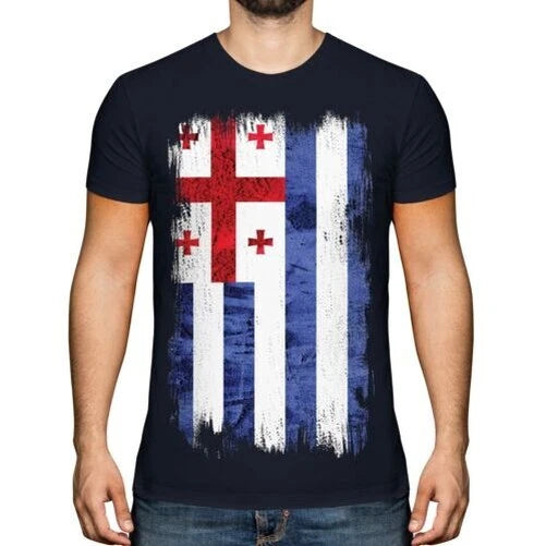 AJARIA GRUNGE FLAG MENS T-SHIRT TEE TOP FOOTBALL GIFT SHIRT CLOTHING JERSEY