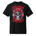 Skull Rose Love Death | DryBlend® Trendy T-Shirt