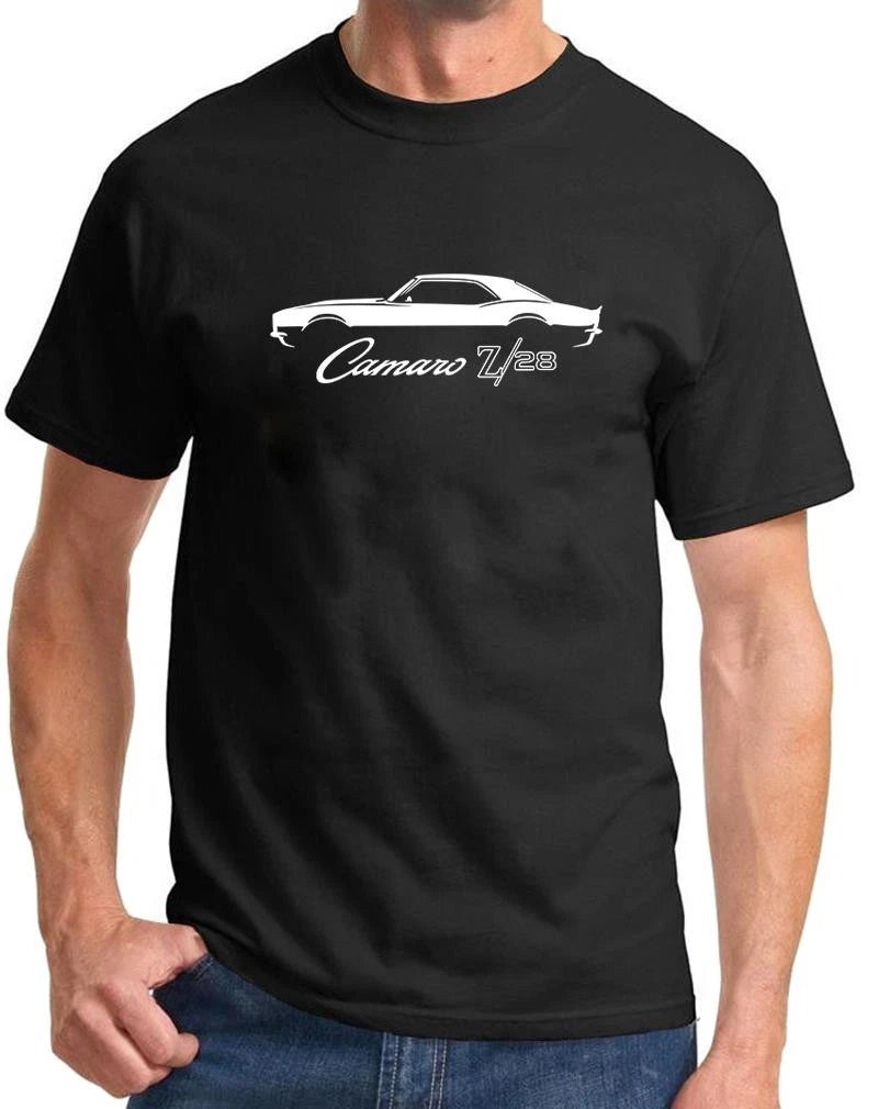 1967 1968 Camaro Z28 Hardtop Outline Design Classic Tshirt NEW