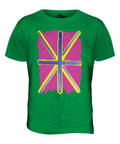 POP ART UNION JACK MENS FASHION PRINT T-SHIRT TOP GREAT BRITAIN FLAG GB TEAM