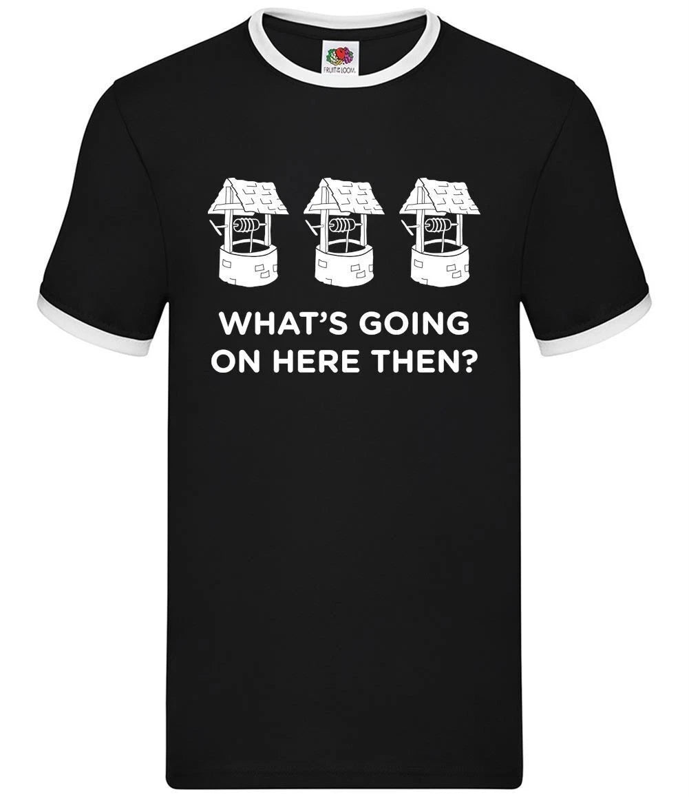 Well - Mens Ringer - Pun Dad Joke Humour Funny Joke