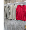 Lot of 3 Workwear Pocket TShirts Mens XL Solid Basic Everyday Minimalist