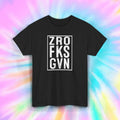Minimalist Unisex Heavy Cotton Tee - ZRO FKS GVN - Casual Wear, Graphic Tee,