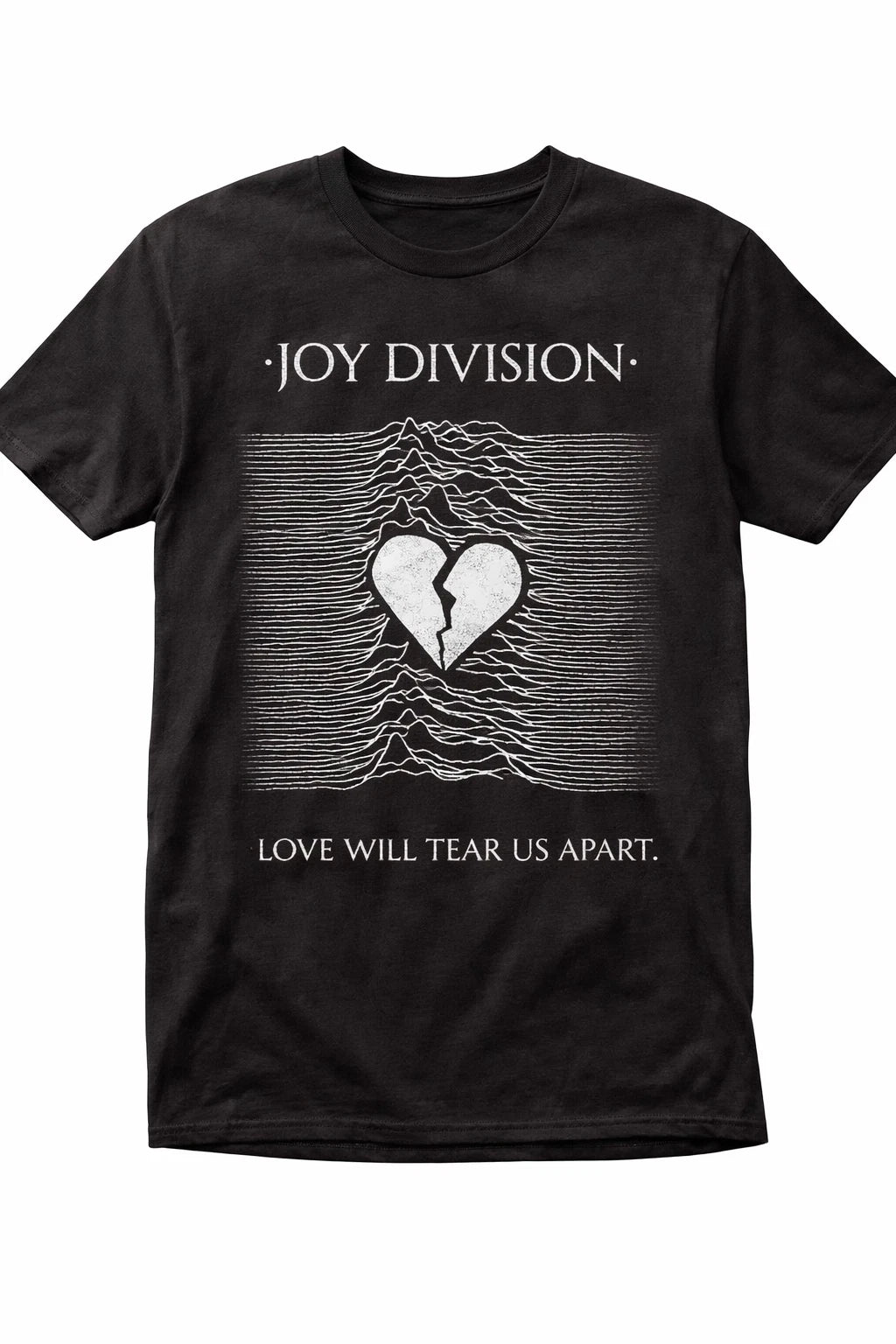 Joy Division Love Will Tear Us Apart T-Shirt, Post Punk Band Tee, Black Shirt