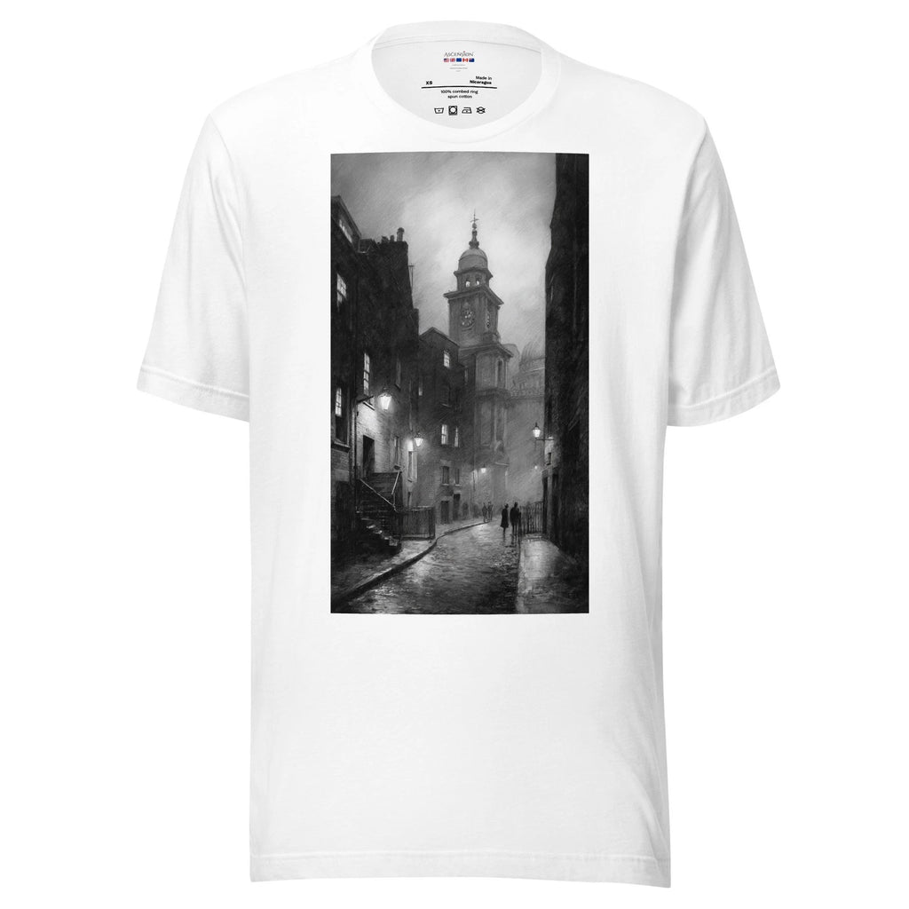 Victorian London white Unisex t-shirt