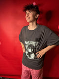 Anime Eyes Graphic Tee – Pre-Loved Oversized Street Style – Unisex Fit