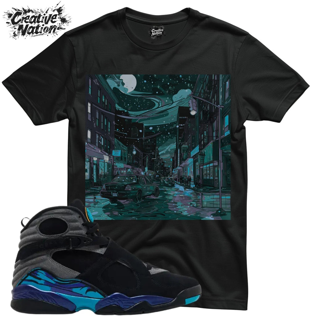 Shirt To Match 8 Aqua Unisex Tee Sneaker Shirt Cool Shirt For Sneaker Tee