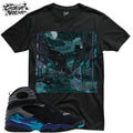 Shirt To Match 8 Aqua Unisex Tee Sneaker Shirt Cool Shirt For Sneaker Tee
