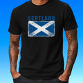 Scotland T-Shirt - Flag Theme For Highland Lovers, Gift Idea, Fun Des