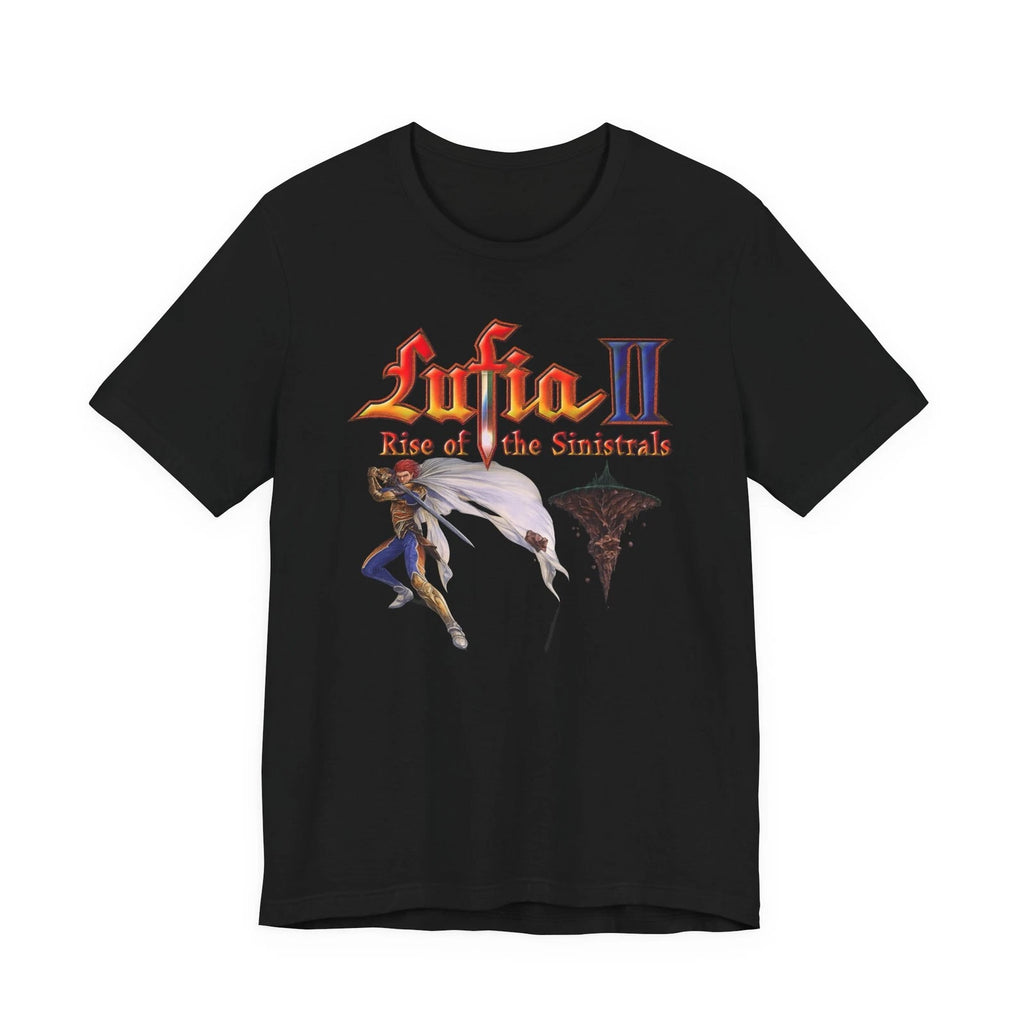 Lufia 2 Rise of the Sinistrals 90s Cover Art SNES Unisex Jersey Short Sleeve Tee