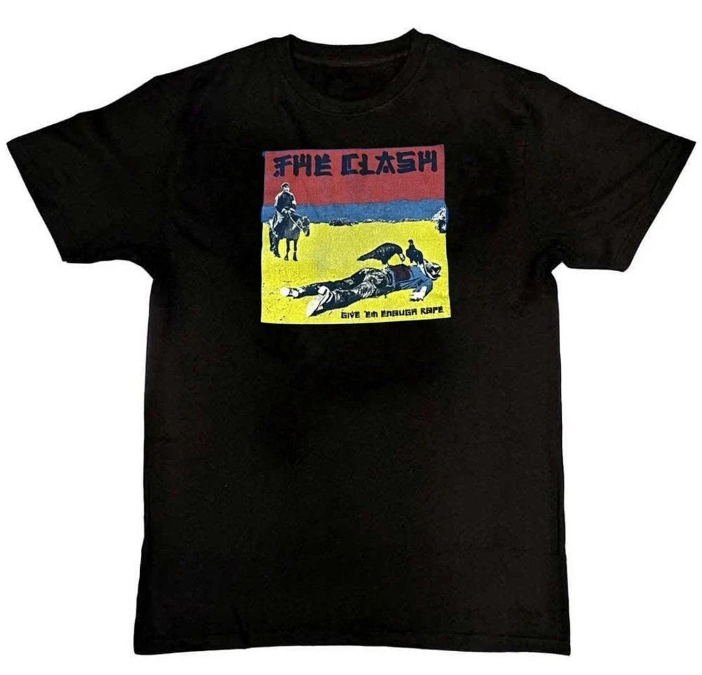 The Clash Band Give Em Enough Rope Graphic Mens T-Shirt S M L XL 2 3 4 XL