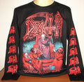 Death Scream Bloody Gore Long Sleeve T-Shirt Size S M L XL 2XL 3XL Metal Band