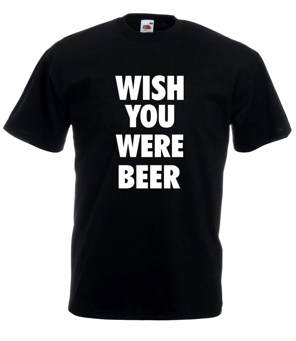J1698 Wish You Beer Here Beer Jersey T-Shirt