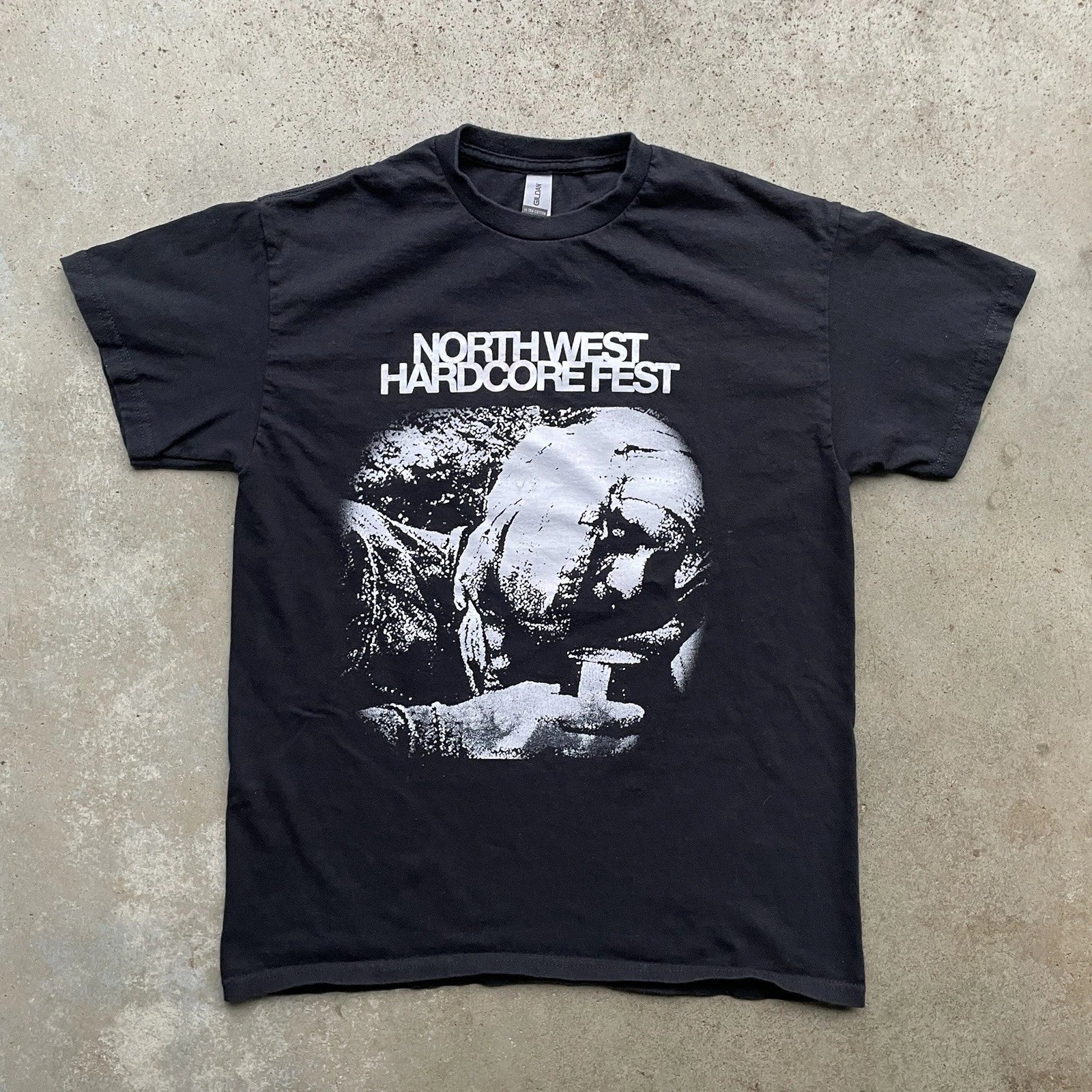 Northwest Hardcore Fest T-Shirt Men's Medium 100% Cotton