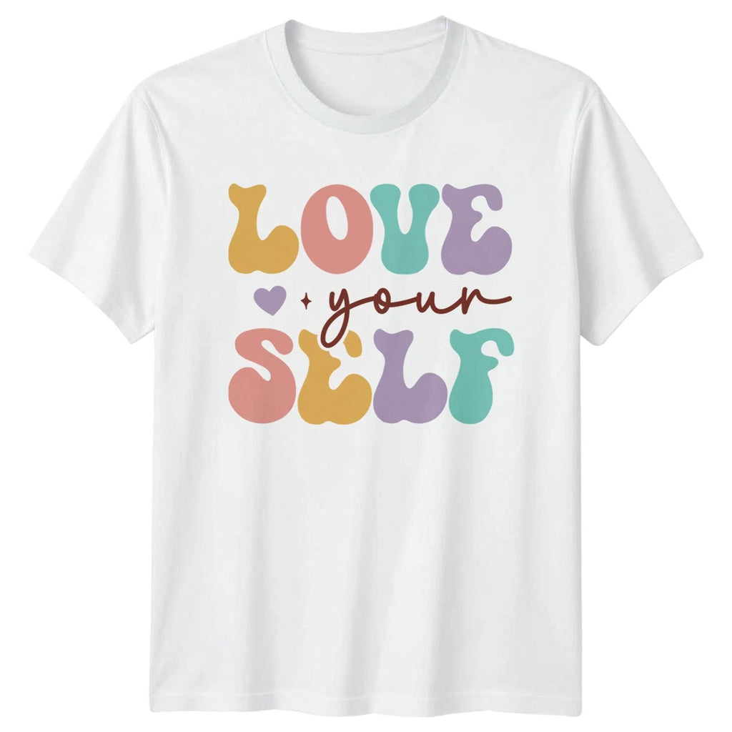 Love Your Self T-Shirt Self Care Retro Aesthetic Inspirational