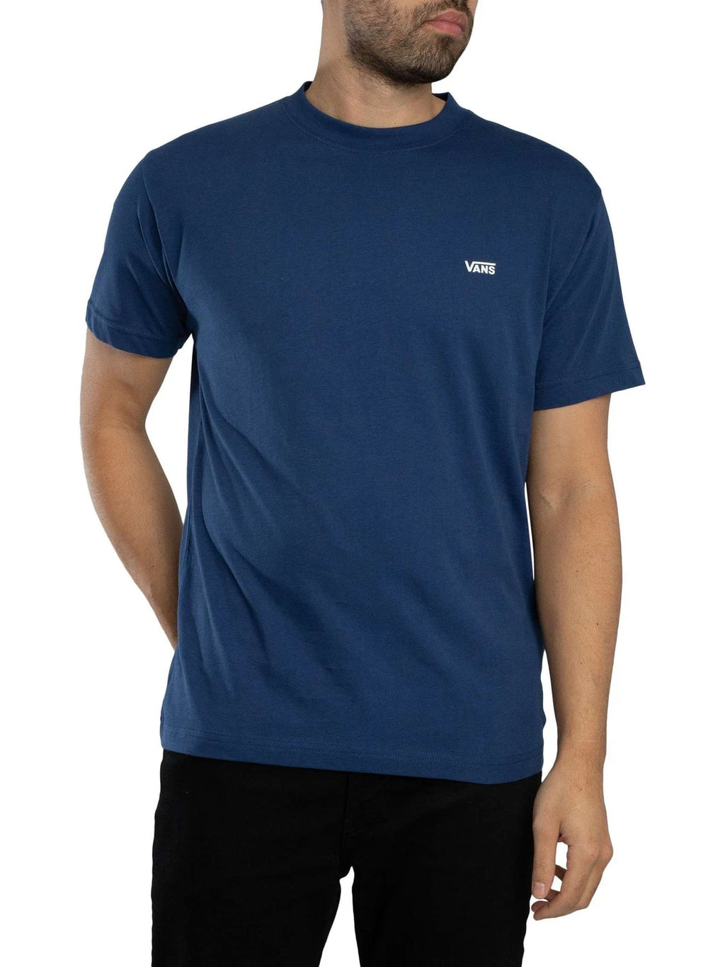 Vans Men's Left Chest Logo T-Shirt, Blue