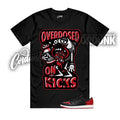 1 Banned Black Varsity Red Summit White Low OG T Shirt Match OD