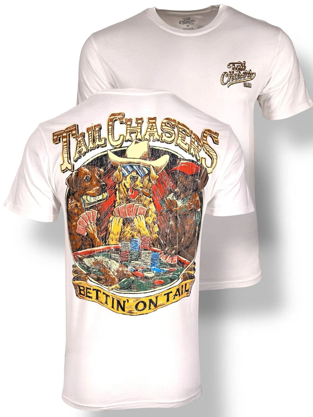 Tail Chasers Club Men’s T-shirt Bettin On Tail