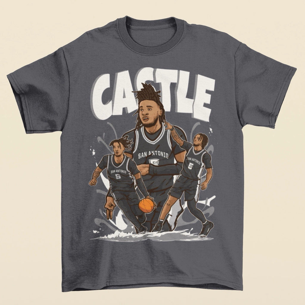 Stephon Castle Cartoon Style San Antonio Basketball T-Shirt
