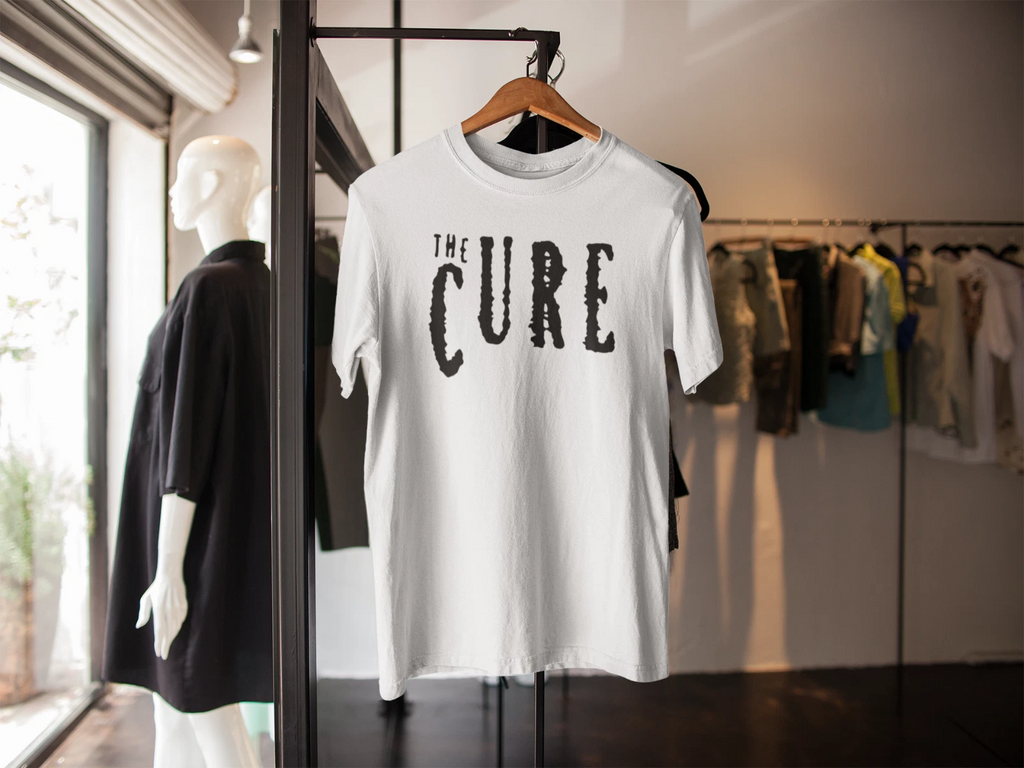 THE CURE DESIGN LOGO ROBERT SMITH ROCK GOTH INDIE STONE ROSES THE SMITHS