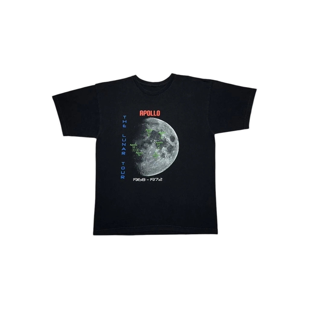 Y2K Apollo Tour Moon Space T-Shirt