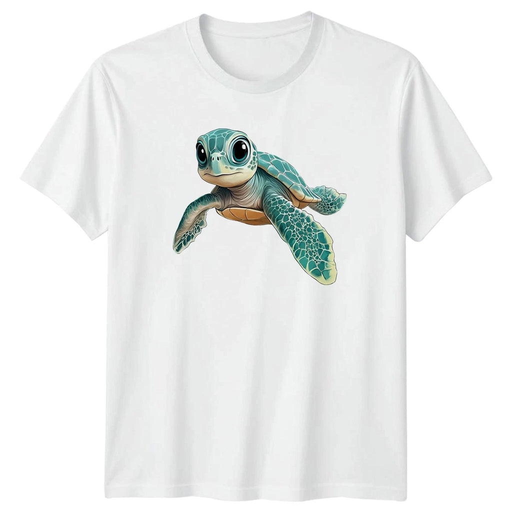 Cute Baby Sea Turtle T-Shirt Ocean Life Wildlife Birthday Gift For Him And Her