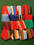 RUSSIA EMPIRE Medal’s & Orders RIBBON’s  ALL VARIATIONS