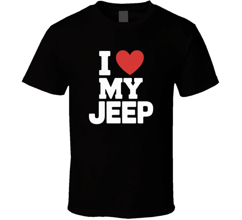 I My Jeep Funny Gift Tee Design Exact Te T Shirt