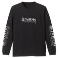 NieR:Automata Ver1.1a YoRHa Unit Sleeve Rib Long Sleeve T-Shirt Black Pre