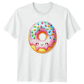 Sweet And Happy Donut Life T-Shirt Kawaii Donut Foodie Birthday Gift