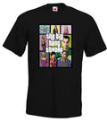 Youth Designz Big Bang Popart Men's T-Shirt Grand Logo Sheldon Theft Cooper Fun