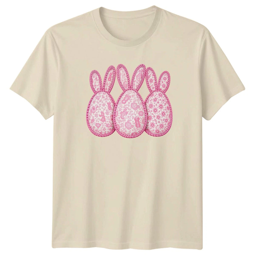 This Is My Cute Shabby Chic Womens T-Shirt Bunny Easter Egg Holiday Easter Gift