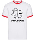 Cool Beans - Mens Ringer - Meme Joke Funny Phrase Slang Awesome Beanz