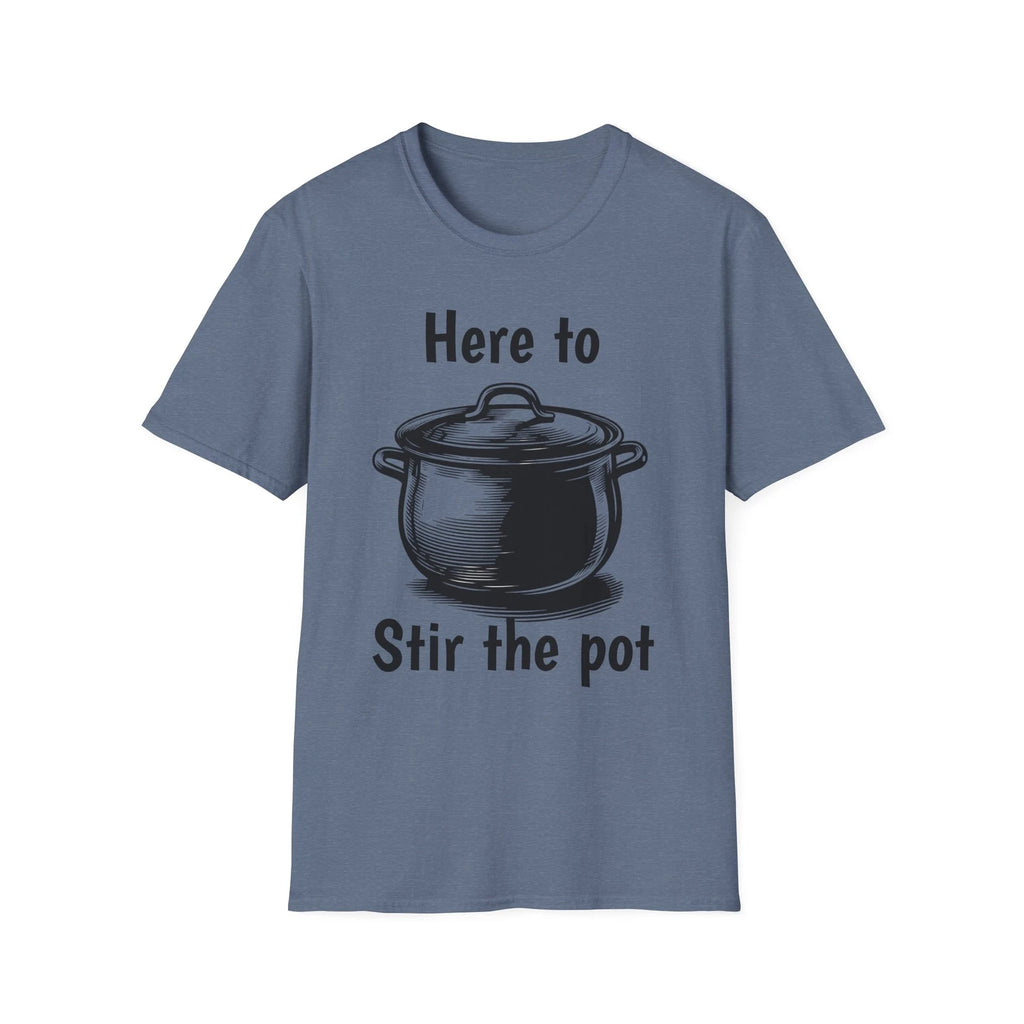 Thanksgiving Stir The Pot Unisex Softstyle T Shirt Funny Turkey Day Season