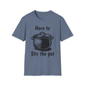 Thanksgiving Stir The Pot Unisex Softstyle T Shirt Funny Turkey Day Season