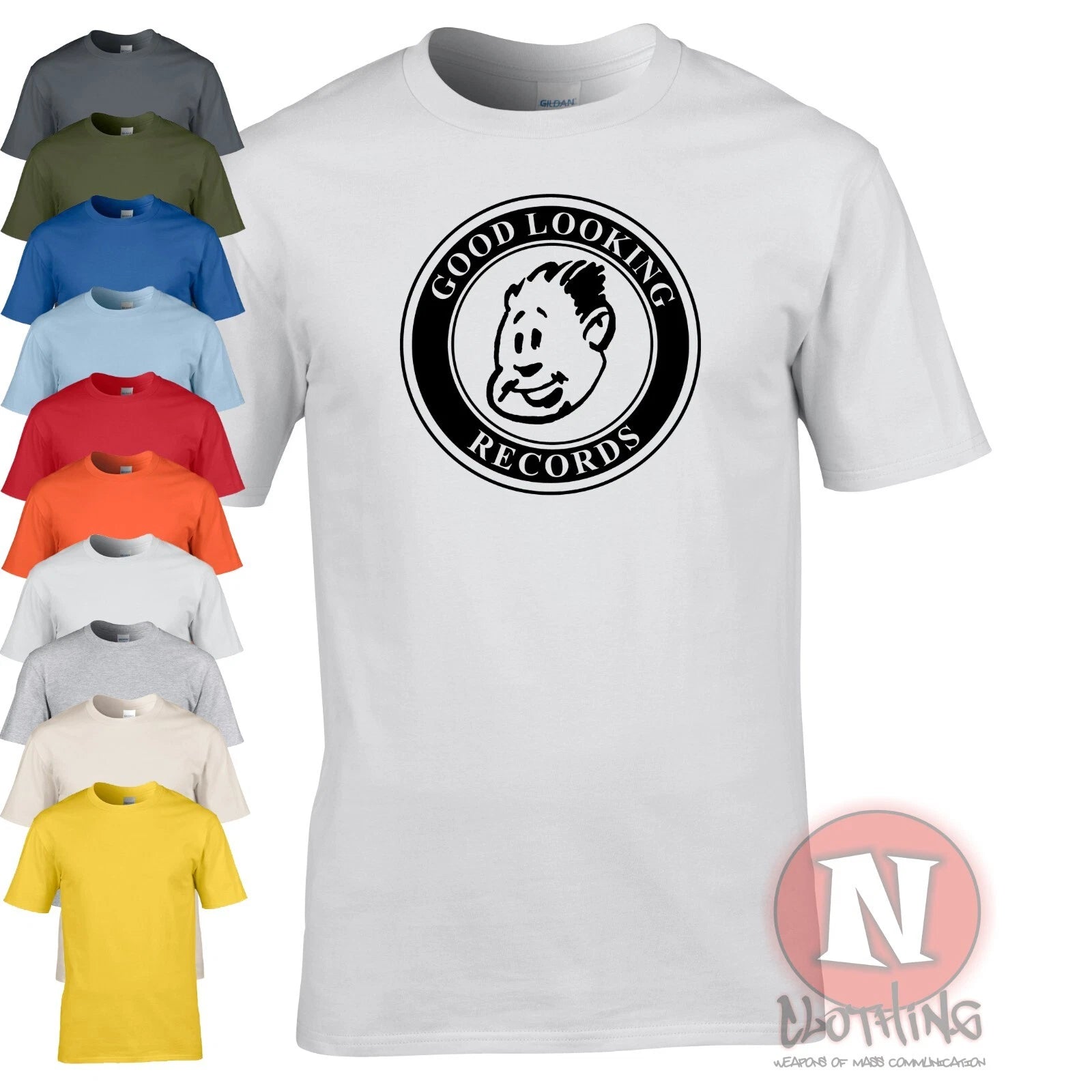 Good Looking records t-shirt drum n bass Jungle LTJ Bukem rave EDM