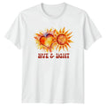 Love & Light T-Shirt Boho Halloween Hippie Halloween Gift For Him And Her
