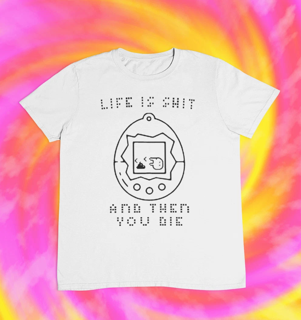Life Is Sh*t T shirt | Tamagoch | 2000s | 90s | y2k | aesthetics