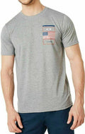 Oakley Men Tee T Shirt Grey Cotton Texas Theme USA FLAG Xw5 Size M