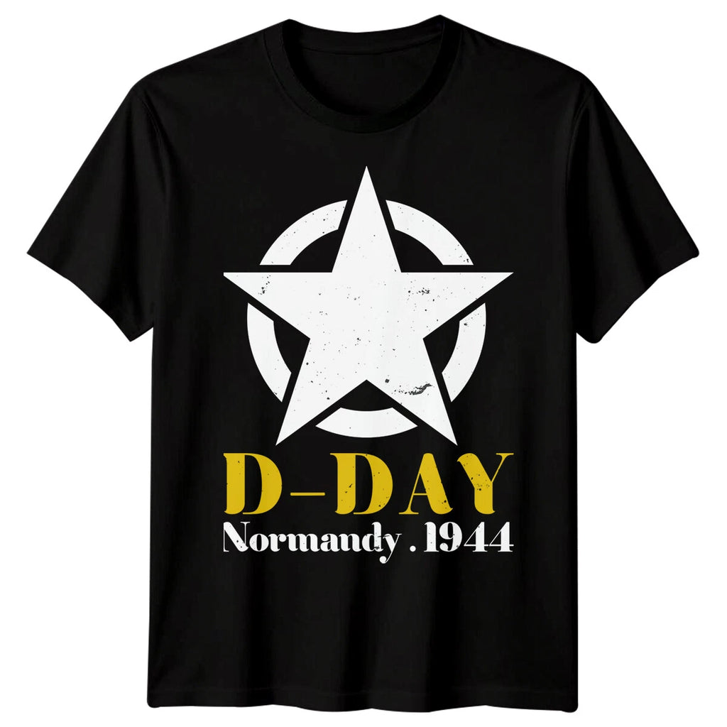 Family Star Normandy D-Day T-Shirt Tee 1944 World War II Military History #DD