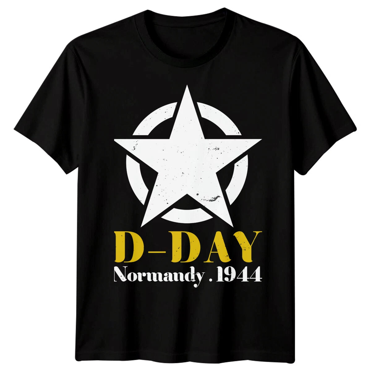 Family Star Normandy D-Day T-Shirt Tee 1944 World War II Military History #DD