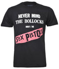 Official Sex Pistols T Shirt Never Mind the Bollocks Punk Album Art Black New