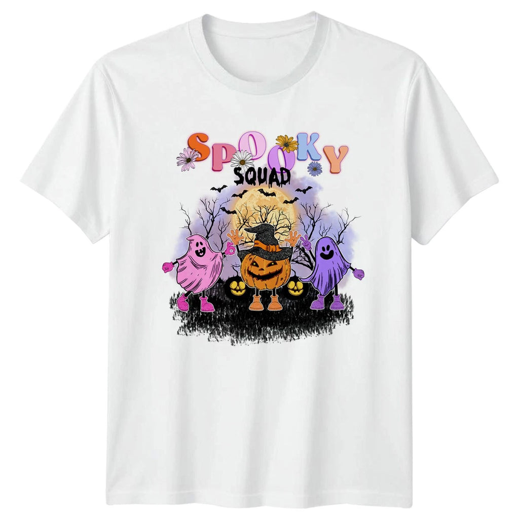 Spooky Squad T-Shirt Spooky Cute Halloween Halloween Gift For Him And Her