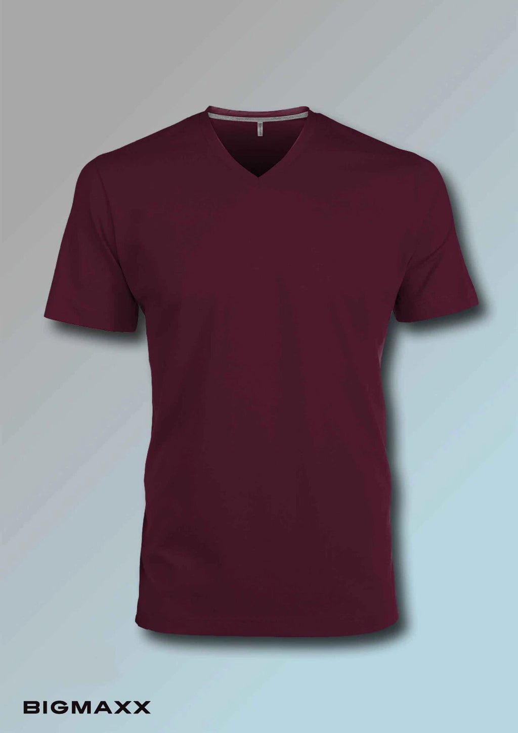 Kariban Men's Short Sleeve V-Neck T-Shirt V-Neck in 19 Colors Size S to 4XL