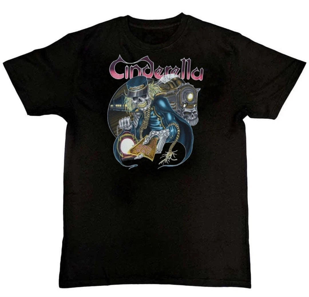 Cinderella Heartbreak Station Tour Graphic Mens Unisex T-Shirt S M L XL 2 3 4 XL