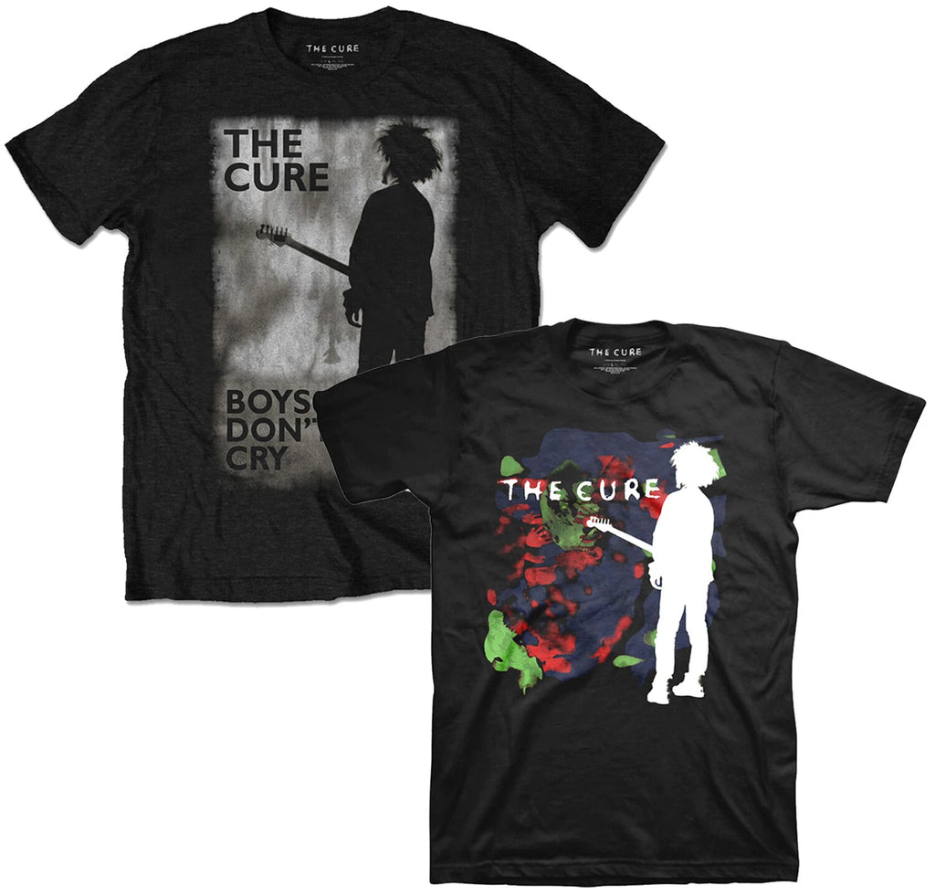 Official The Cure T Shirt Boys Don't Cry Tee Classic Goth Punk Rock New S to 5XL