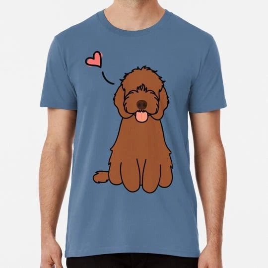 Love Kawaii Red Ruby Cockapoo Cavapoo Cavoodle Dog S to 5XL Made in USA T-Shirt