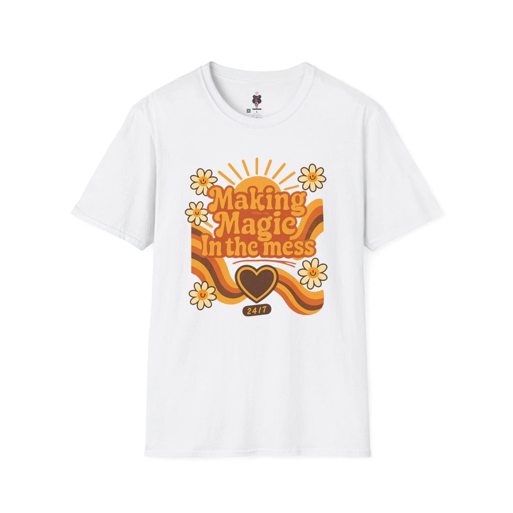 Retro-Inspired Unisex T-Shirt: Making Magic in the Mess, Fun Gift, Summer [...]