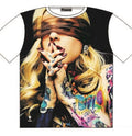 T-Shirt Blind Spot Blonde Girl Bling Street Fashion Mens Ladies